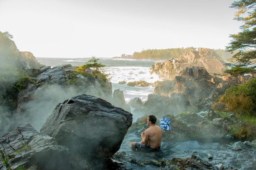 Canadas MOST EXPENSIVE Natural Hot Springs - Tofino, BC